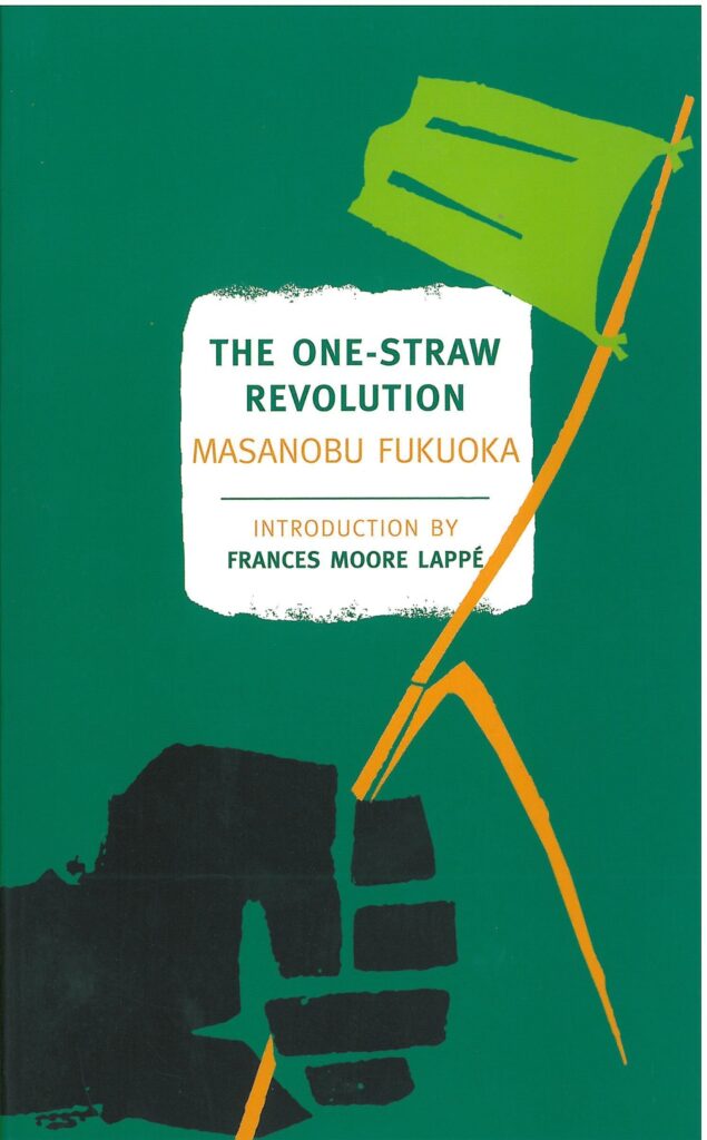 Book cover of The One-Straw Revolution