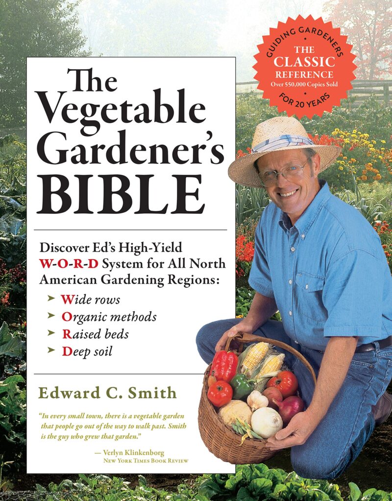 Book cover of The Vegetable Gardener's Bible
